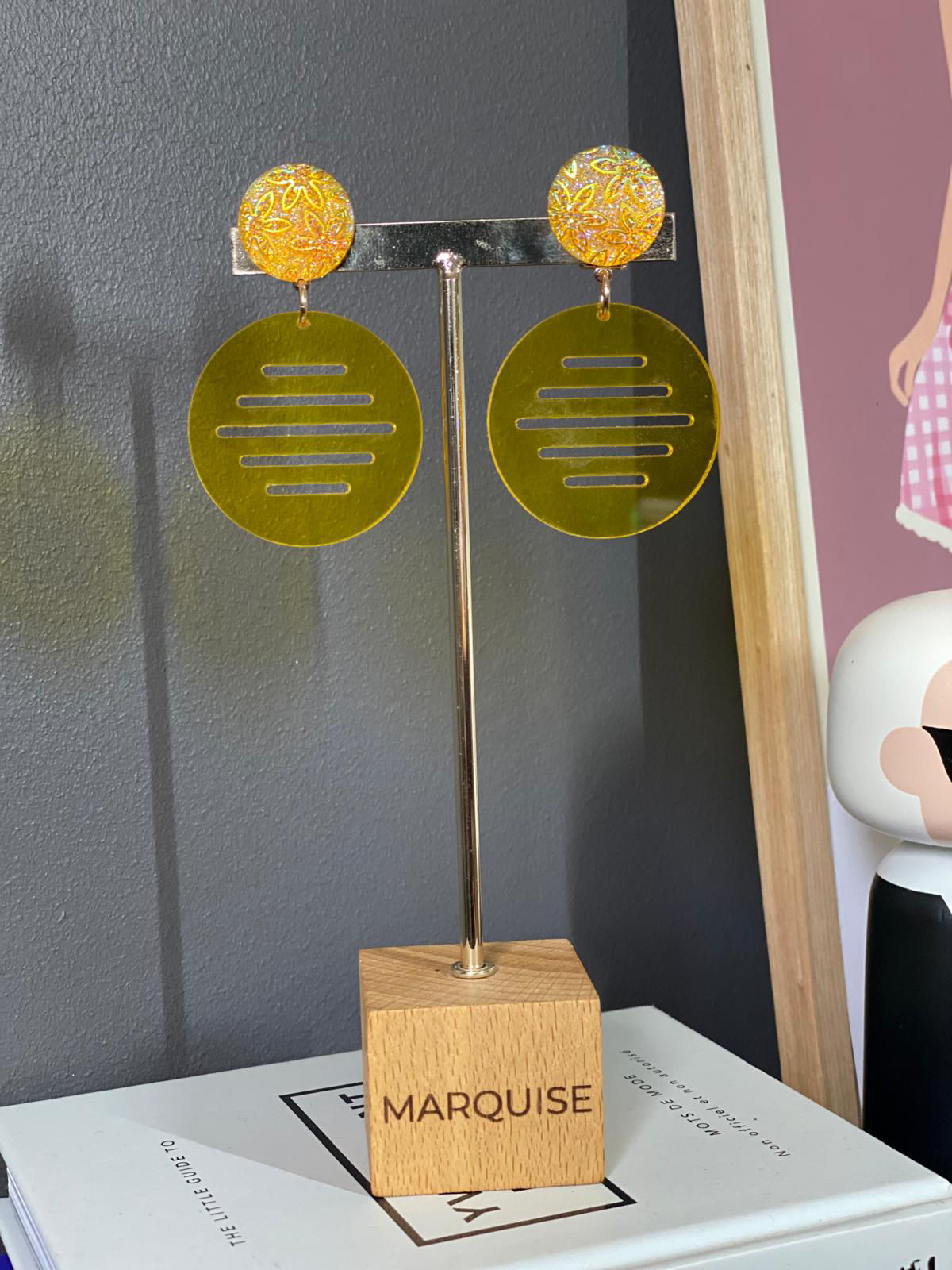 Maddy - jaune translucide- Taille S