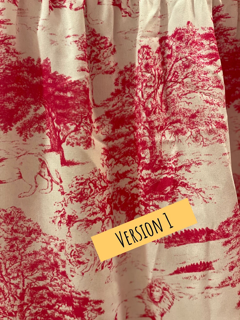 Miniature : Miki, version toile de jouy 