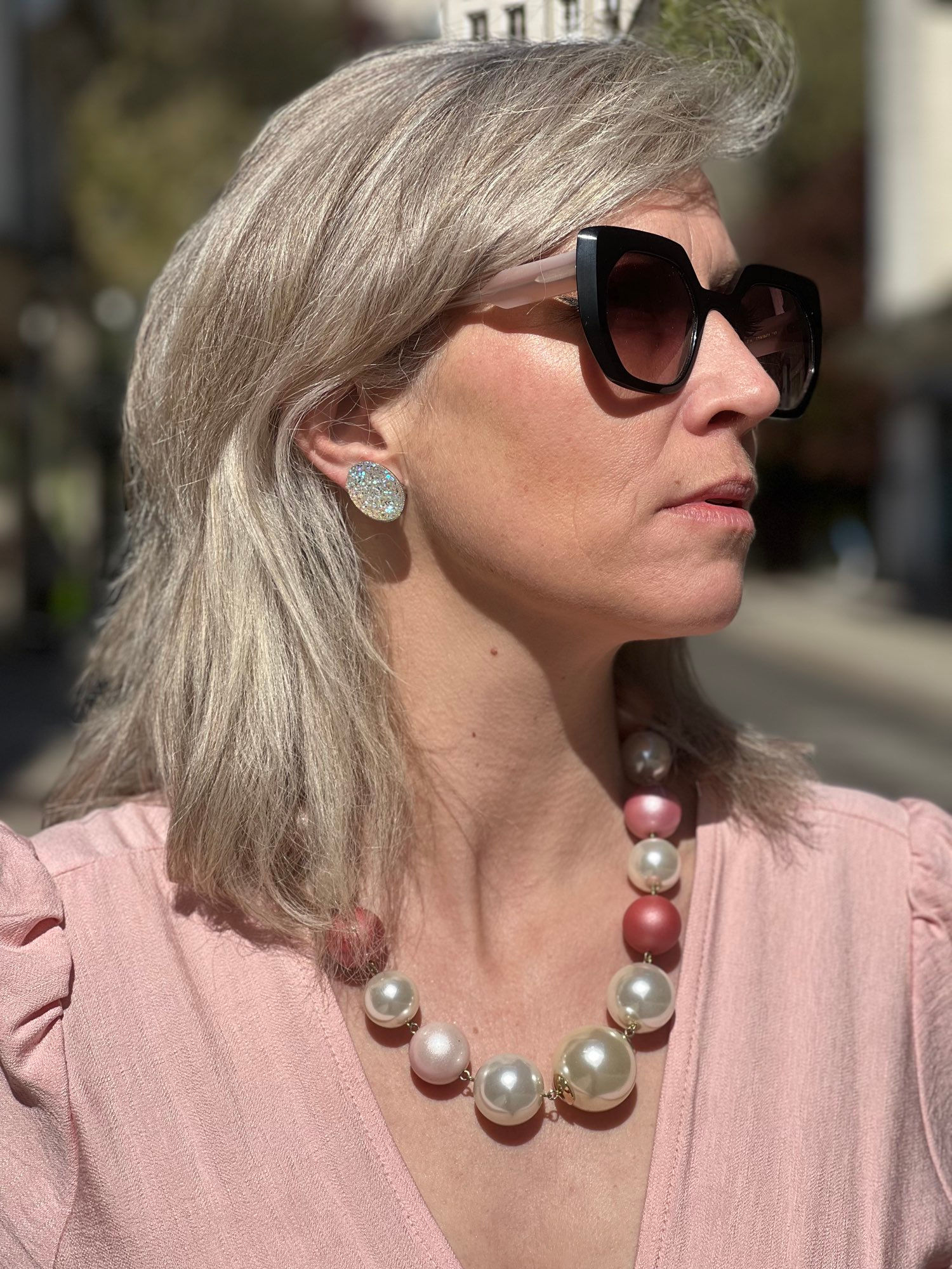 Bulma paillettes, version blanc 