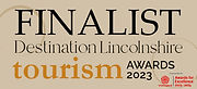 a graphic stating Baytree Owl and Wildlife Centre was a finalist at the 2023 Destination Lincolnshire Tourism Awards