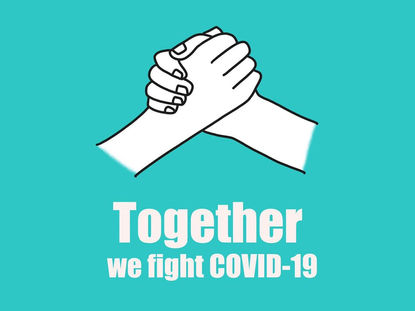 Eric, volunteer, We fight COVID-19 together