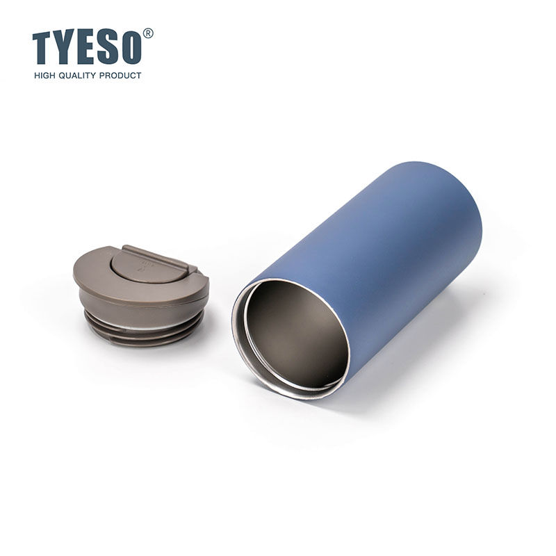 ภาพขนาดย่อ: TYESO ขวดน้ำเก็บอุณหภูมิ ทรงกระบอก รุ่นฝาสไลด์ สีพาสเทล ขนาด 500 มล.