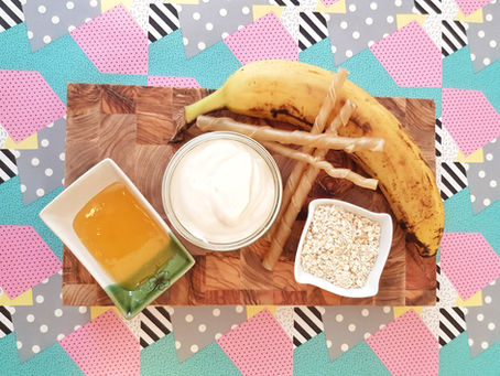 Hundeeis mit Banane und Honig selber machen