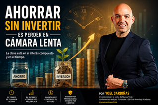 Ahorrar sin invertir es perder en cámara lenta
