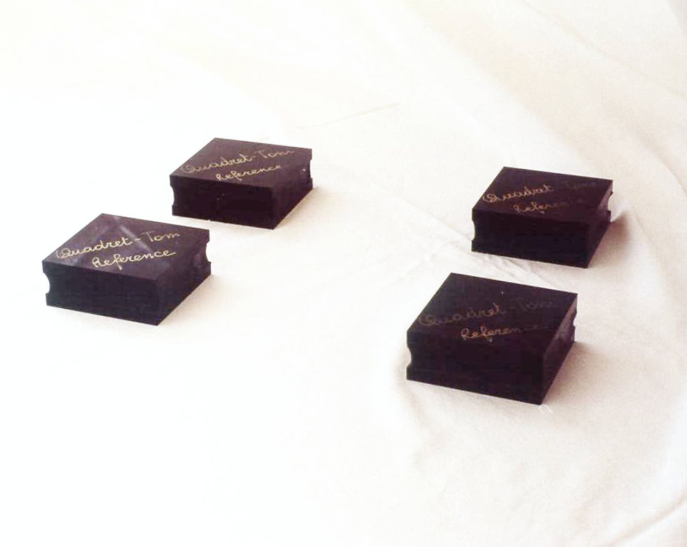 Miniatura: Baset-Toni Quadret-Toni Reference - Set 4 pezzi