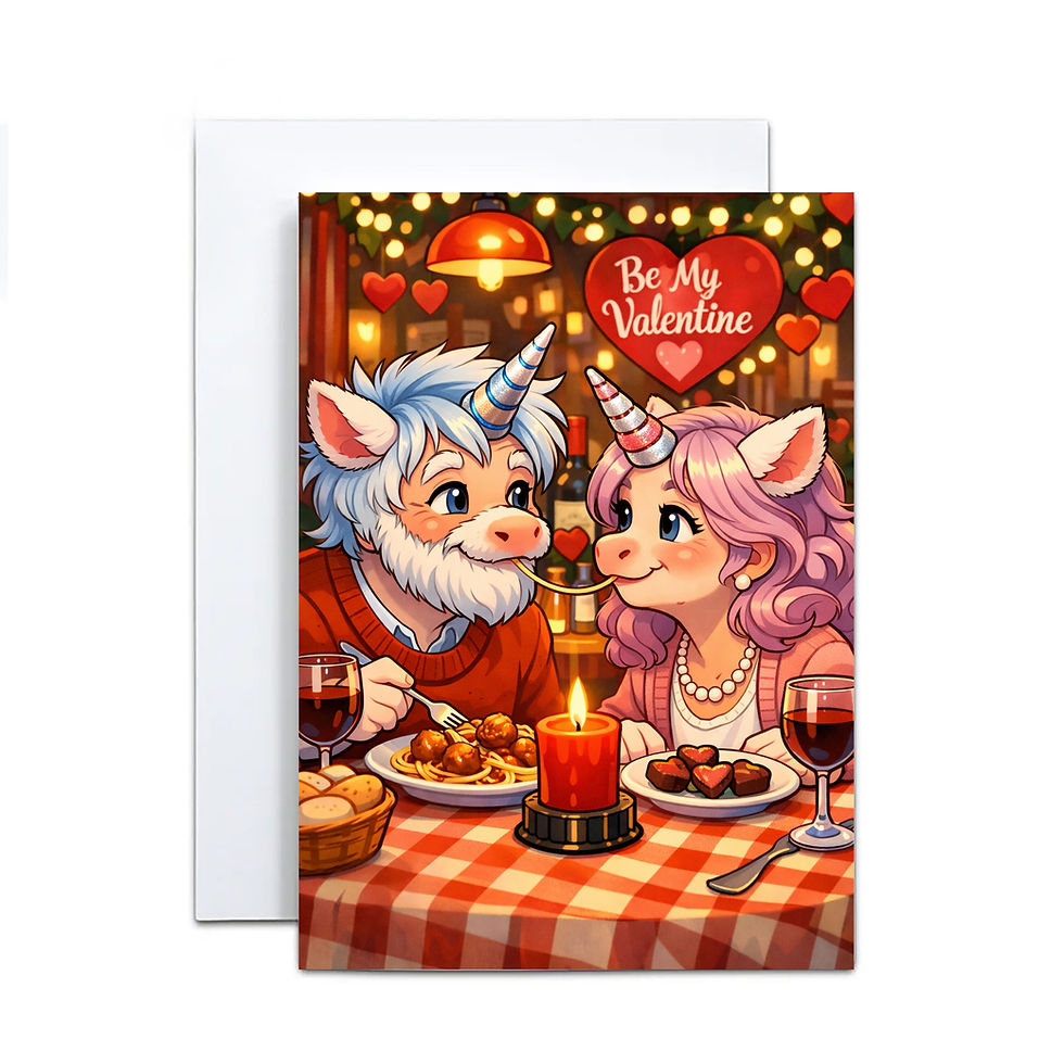 Couple at restaurant on v-day