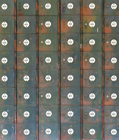 Rusty Lockers
