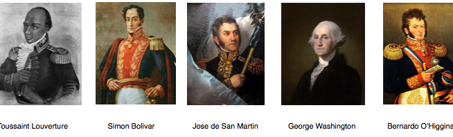 Identifiquemos a nuestros personajes independentistas
