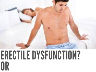 Erectile Dysfunction? Or Performance Anxiety....