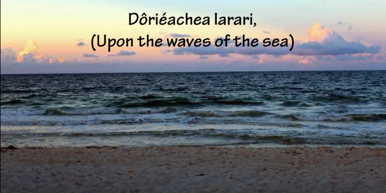 Dorieachea Larari (Upon the waves of the sea)