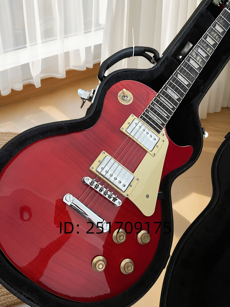 Thumbnail: LP P.aul Electric Guitar Flame Maple Top G L.es Standard guitar