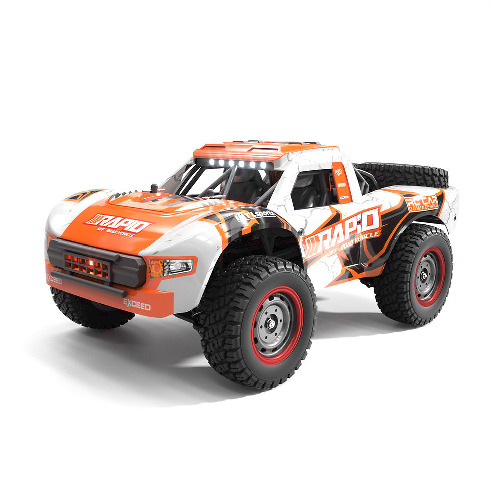 Thumbnail: JJRC Q130 New Rc Car 1/14 4WD 48KM/H Brushed Motor High Speed Truck 2.4G Remote 