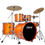Thumbnail: High quality 5 drums 3 cymbals professional  level drum set