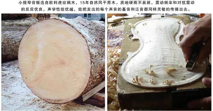 Thumbnail: Professional Performance Level Master Class hand-made Violin Import European mat
