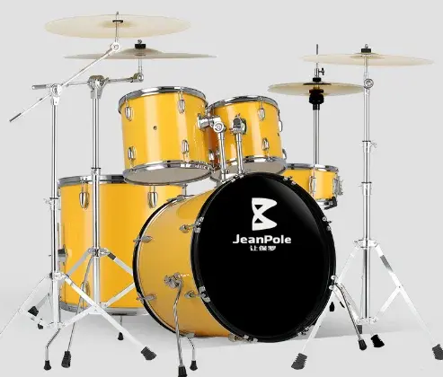 Thumbnail: Jean Pole Professional Drum Sets Good Quality Cymbals For Percussion