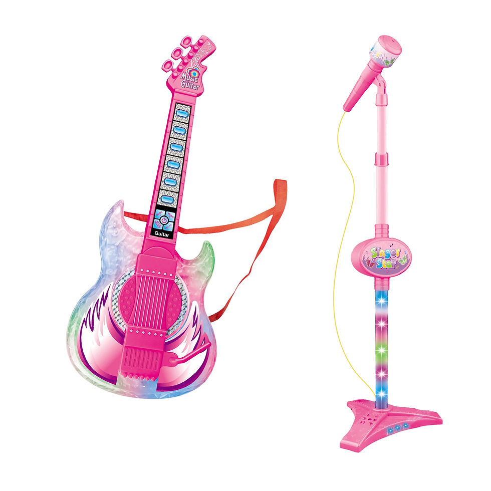Thumbnail: Electric Guitar Electronic Musical Instruments Multi-functional Kids' Microphone