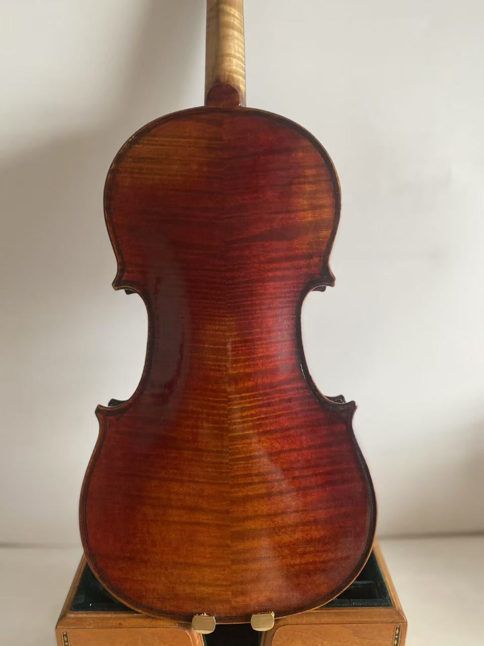 Thumbnail: Advanced 5 strings Violin,Good sound Stradi Model flamed maple back spruce top