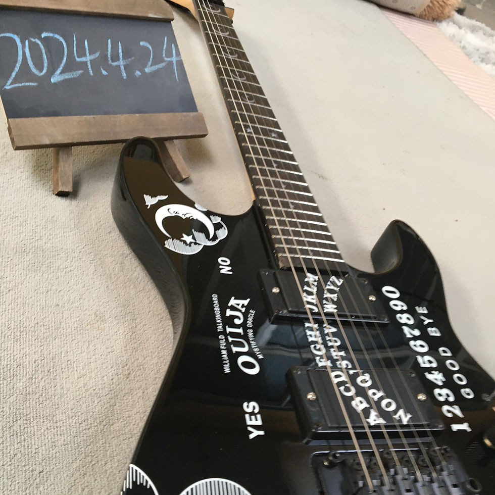Thumbnail: Custom Kirk Hammett Signature Electric Guitar Reverse Headstock