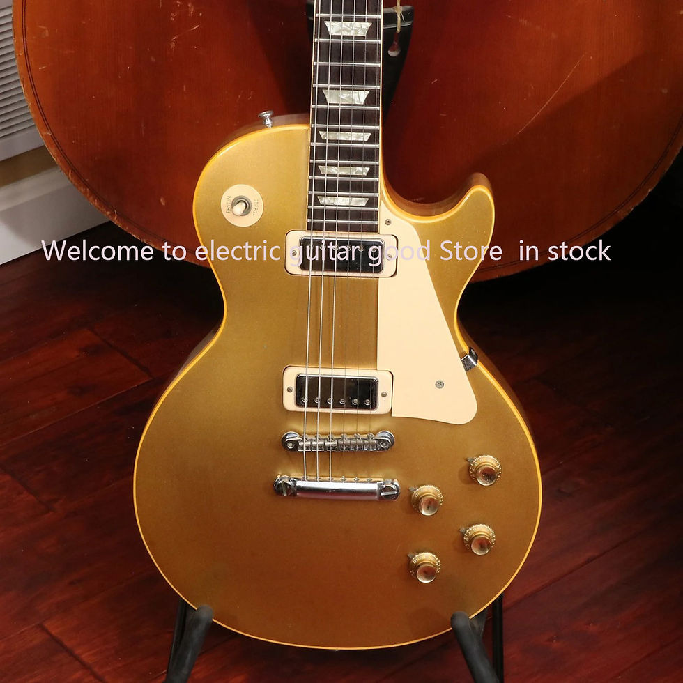 Thumbnail: 1971 PaulDeluxe Goldtop electric guitar