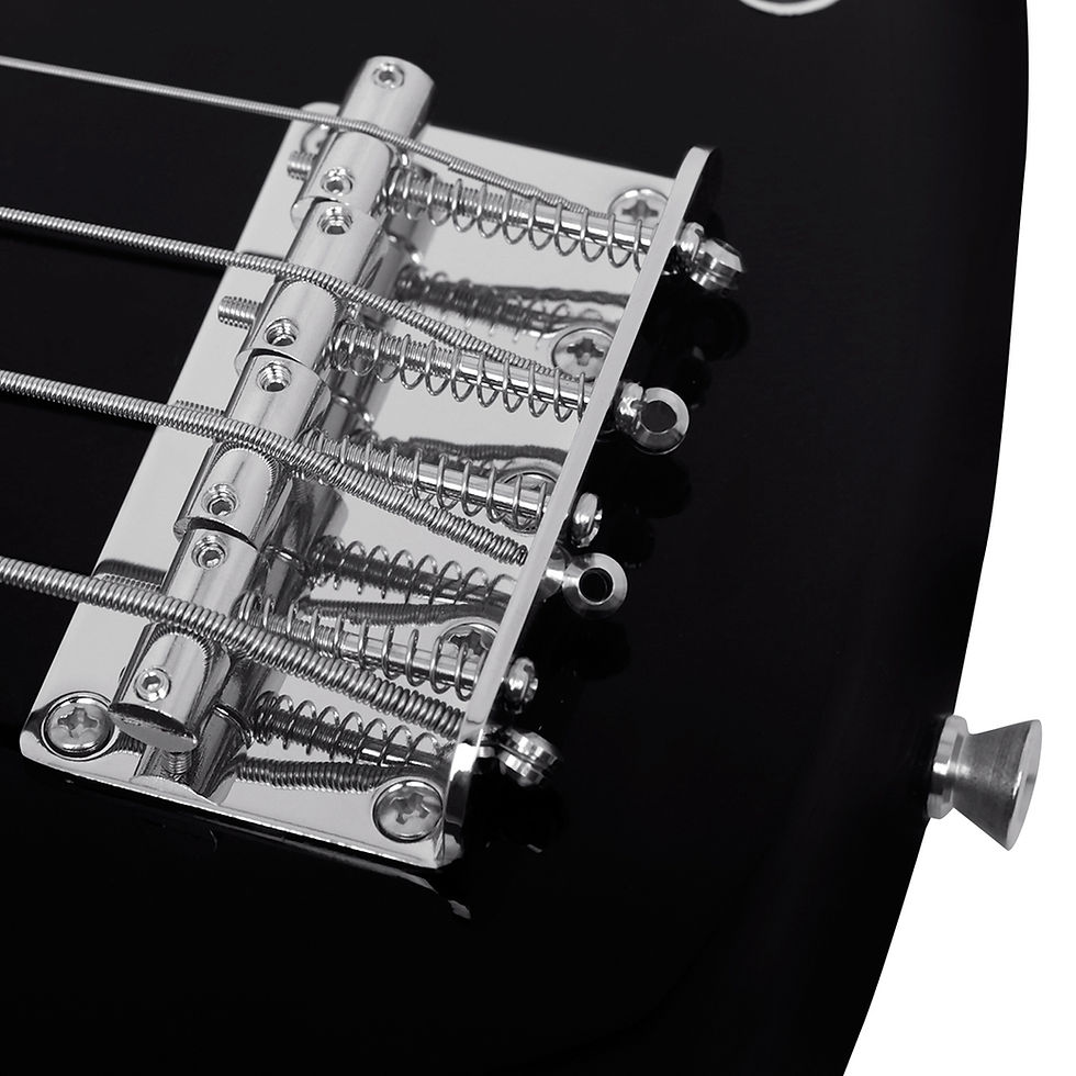 Thumbnail: Electric Bass Guitar 4 Strings 20 Frets Electric Bass Set Rosewood Fingerboard M