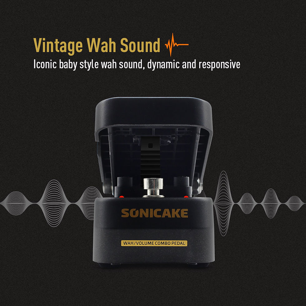 Thumbnail: SONICAKE VolWah Active Volume Control & Wah Expression Pedal QEP-01 Guitar Parts