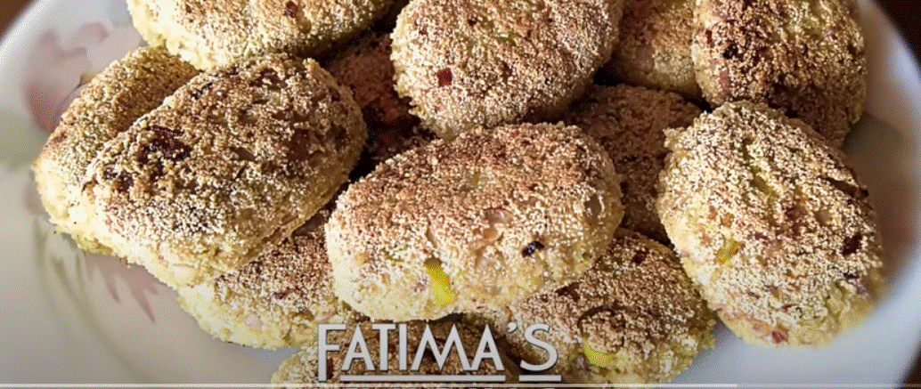 Goan Fish Cutlets or Patties