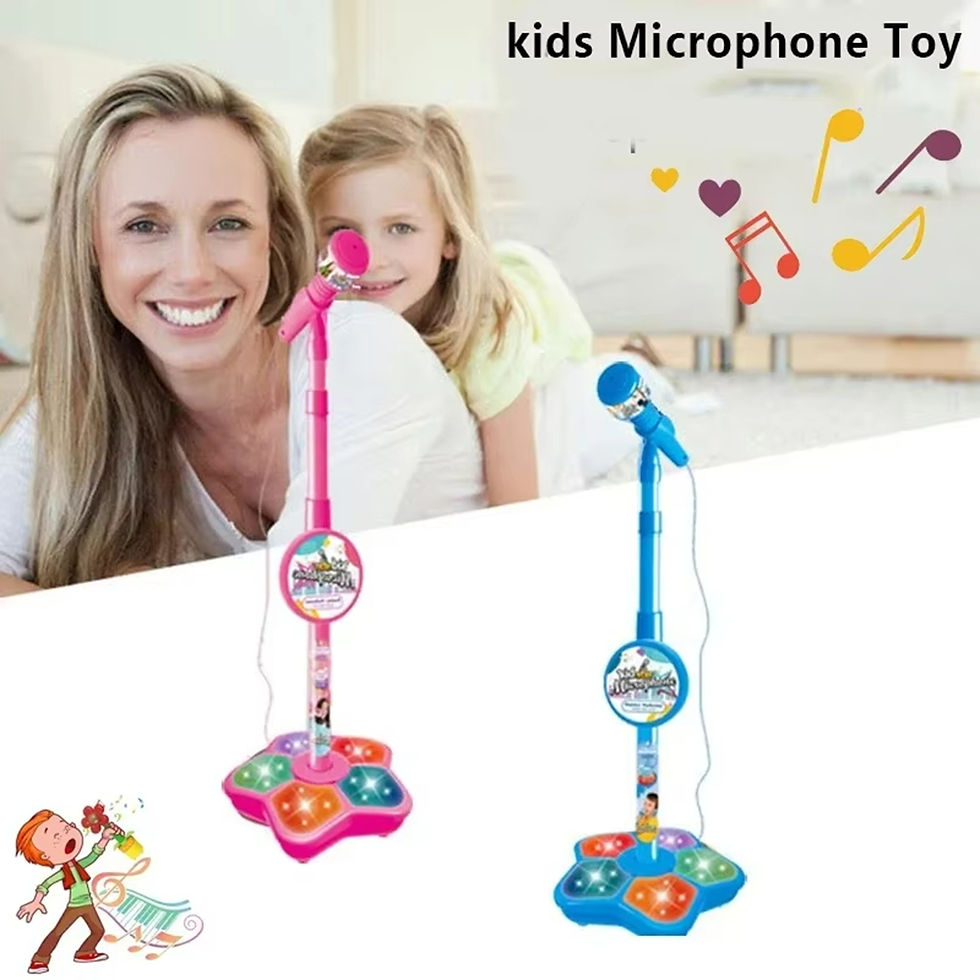 Thumbnail: Kids Microphone with Stand Karaoke Song Music Instrument Toys Brain-Training Edu