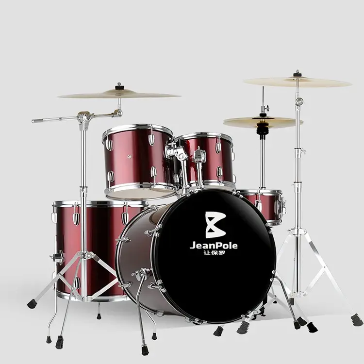 Thumbnail: Jean Pole Professional Drum Sets Good Quality Cymbals For Percussion
