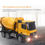 Thumbnail: RC Vehicle Huina 574 Mixer Concrete Mud Tanker   Vehicle Model Charging