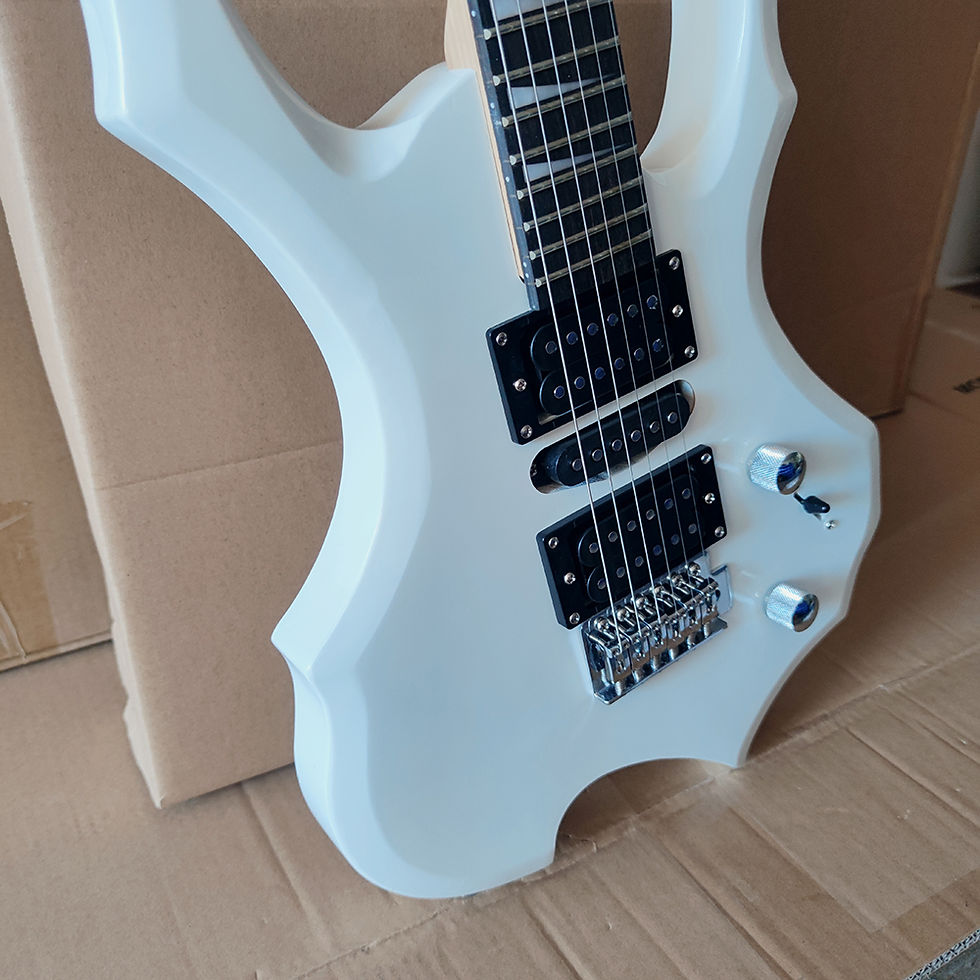 Thumbnail: 6 Strings Electric Guitar 24 Frets Maple Neck Body Electric Guitar Guitarra With