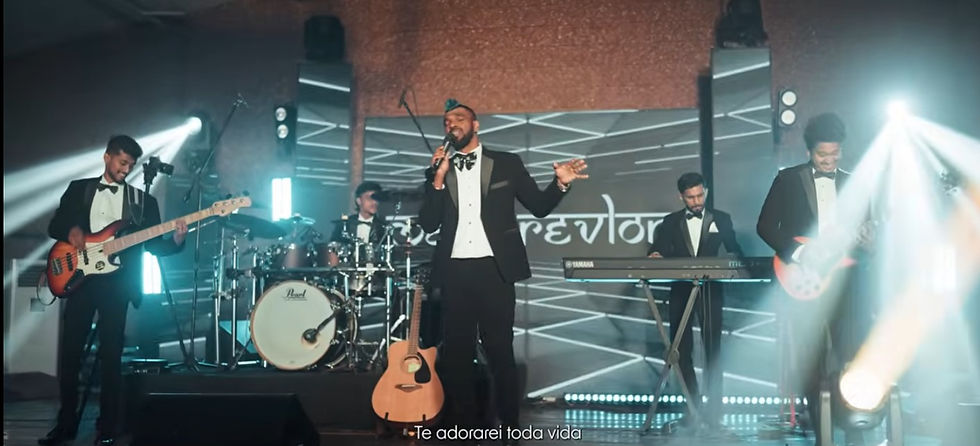 Papai Meu Grande, Minha Maezinha our warm Portuguese dedication to our parents, to dad & Mom the familiar Maezinha and Paizinha, we affectionately called our parents then, while we were kids, the whiff of Portuguese was still in the air. The silvery voice of Mark Revlon Credit Vocalist; Mark Revlon Lyrics for our global audience, to hum along, vid will load in few sec