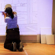 府中市美術館 公開制作75 (2019/5/5)