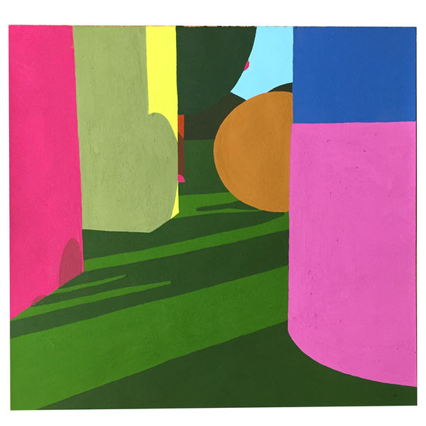 297 x 297 mm
Paper, acrylic paint
2008