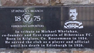Hibs’ first captain’s legacy set in stone