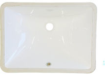 20-1/4 in. Rectangle Undermount Bathroom Sink. Inside measurements 18x13