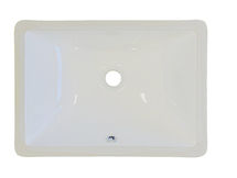 18-1/4 in. Rectangle Undermount Bathroom Sink. Inside measurements 16x11
