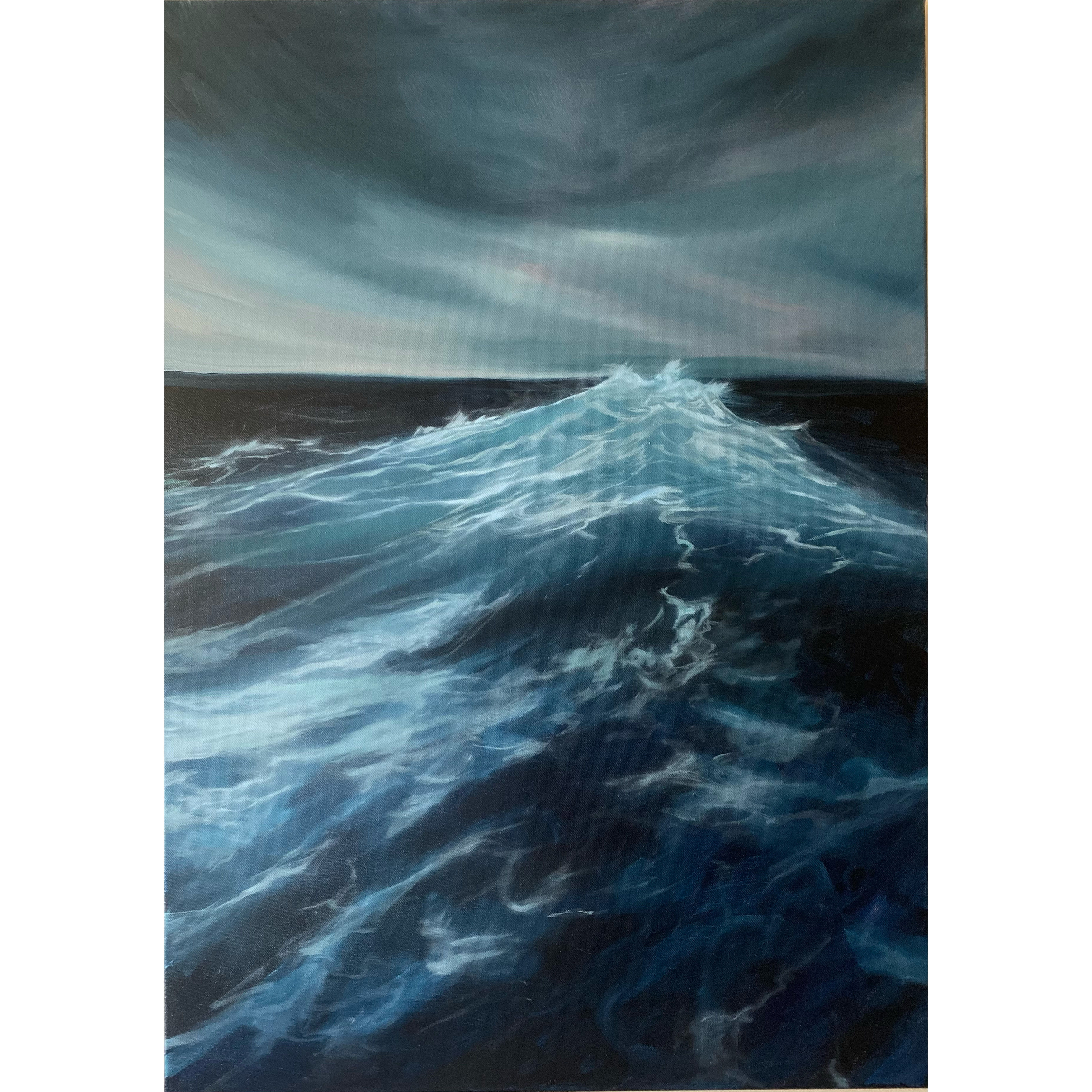 Stormy Seas - Original oil painting A1 size