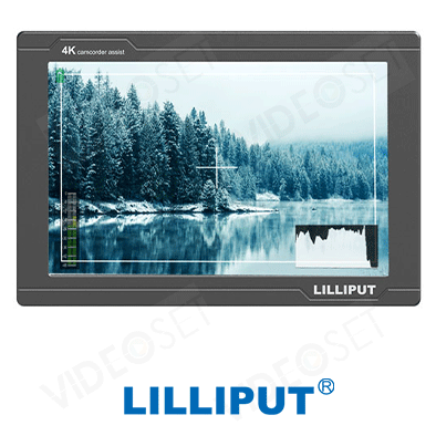 Lilliput FS7 7" 4K HDMI/3G-SDI Monitor with L-Series Type Plate