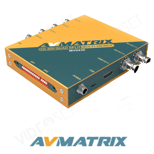תמונה ממוזערת: MV0430 3G-SDI Quad Split Multiviewer
