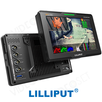 תמונה ממוזערת: Q7-12G - LILLIPUT 7" HD 12G-SDI/HDMI 2.0 Ultra-Bright On-Camera Monitor