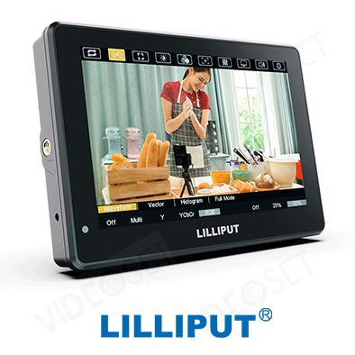 תמונה ממוזערת: HT7S - LILLIPUT 7" On-Camera Control Monitor with LANC Camera Control