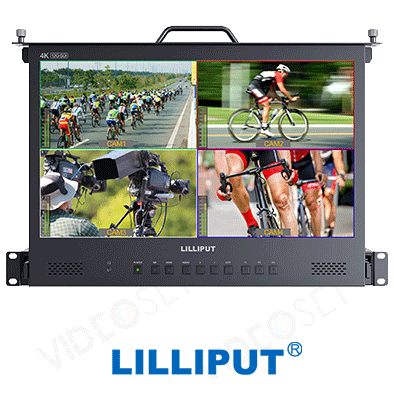 תמונה ממוזערת: RM1731S-12G - LILLIPUT 17.3" HDMI/12G-SDI Rackmount HD Production Monitor