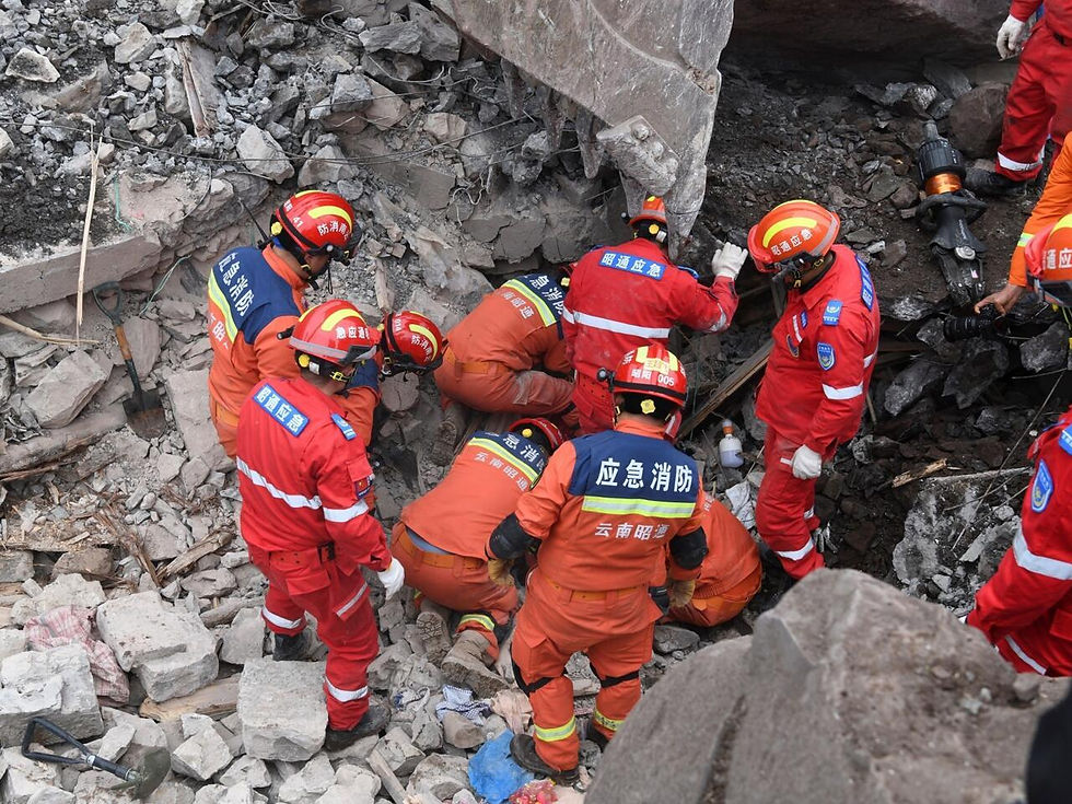 Tragedia en China: Deslizamiento de tierra deja 3 muertos y un desaparecido en suroeste de China