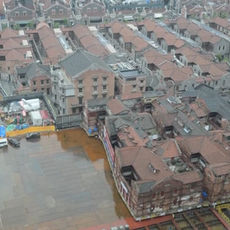 China traslada edificio histórico de 7.500 toneladas usando 432 robots