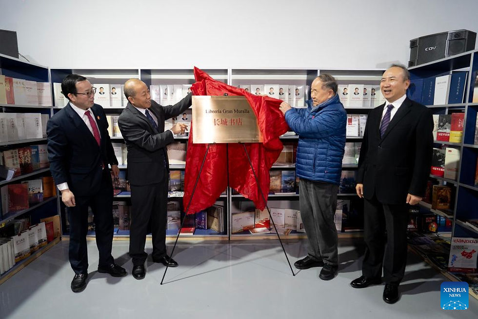 Mo Yan inaugura histórica librería china “Gran Muralla” en Buenos Aires