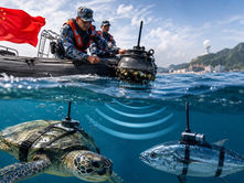 China denuncia uso de tortugas y peces para recopilar información sensible en sus aguas