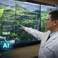 China impulsa la forestación con inteligencia artificial y tecnología digital