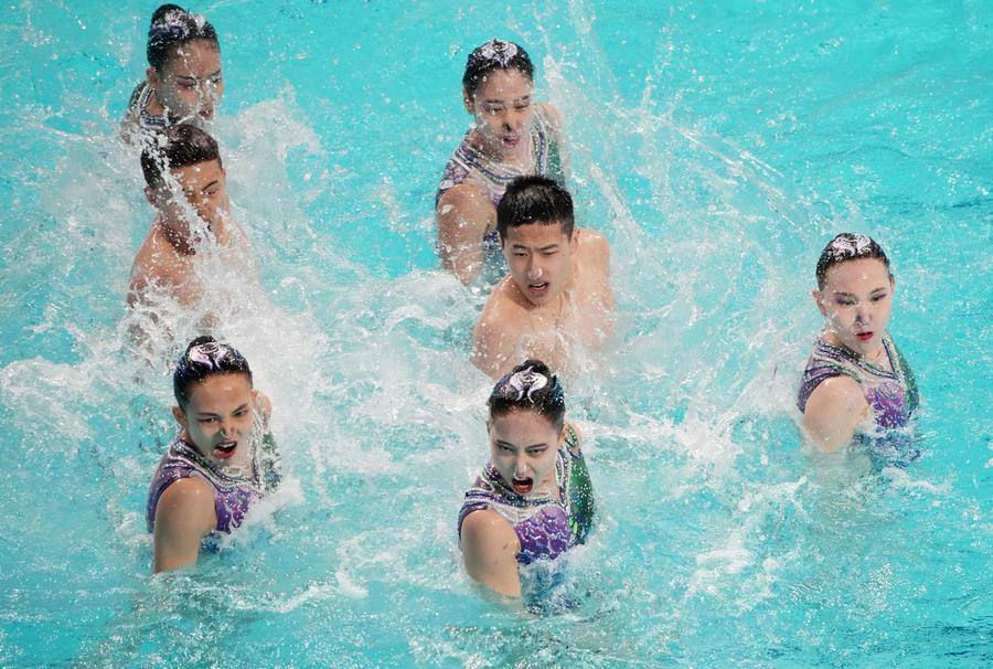 China arrasa en Xi’an: cinco oros y dominio total en la Copa del Mundo de natación artística