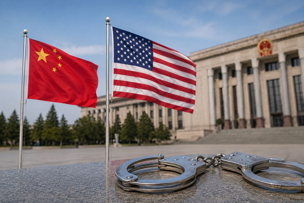 China anuncia detención de ciudadano estadounidense acusado de espionaje