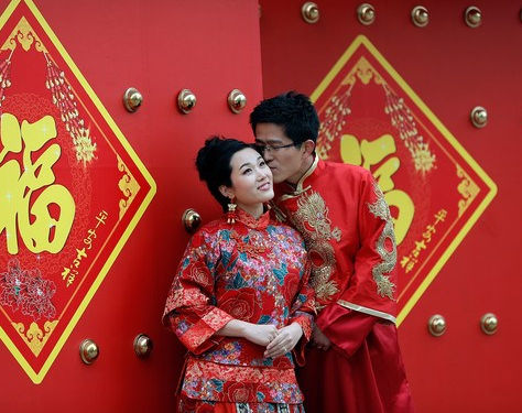 Cae el número de matrimonios: China no se casa con nadie